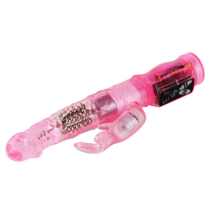 Baile - Mini Rotador Coelho Rosa Superestimulador