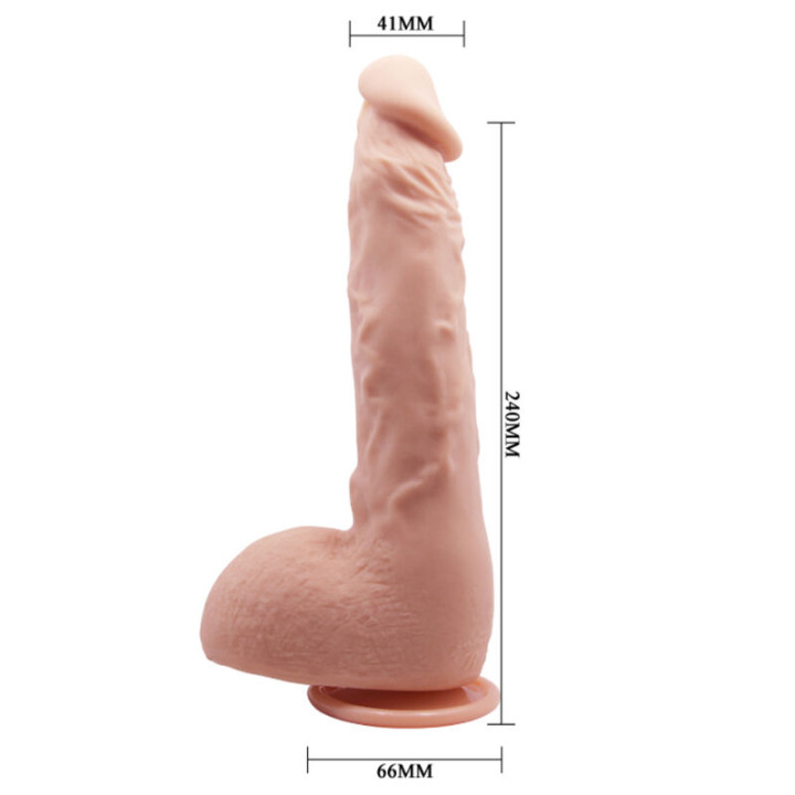 Baile - Realistyczne Dildo Jason Naturalne 24 cm