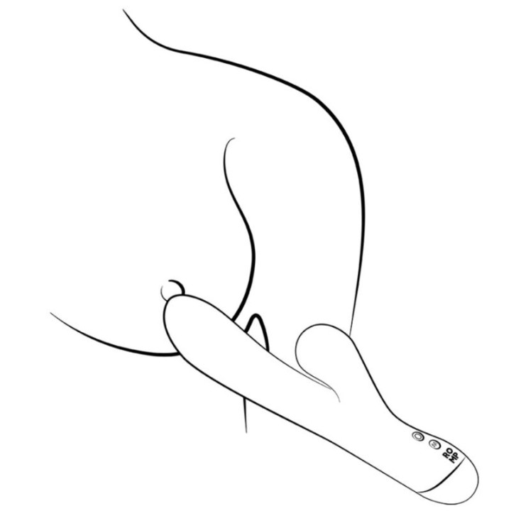 Romp - Pulse Rabbit Dual g-Spot Vibrator Electric Blue