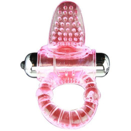 Baile - Anello Dolce Abs 10 Ritmi Anello Vibratore Pene Rosa