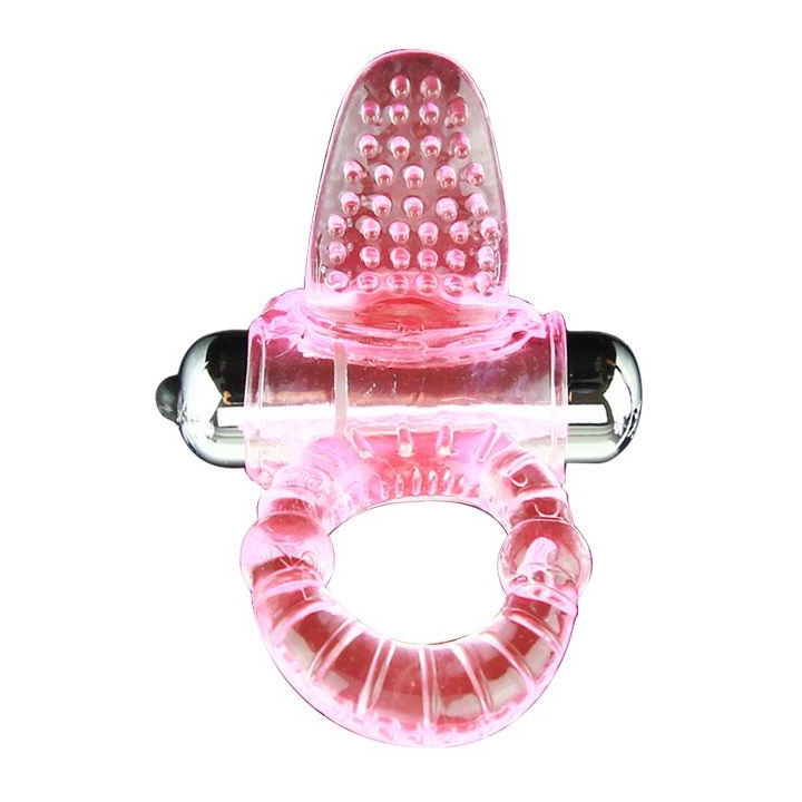 Baile - Anello Dolce Abs 10 Ritmi Anello Vibratore Pene Rosa