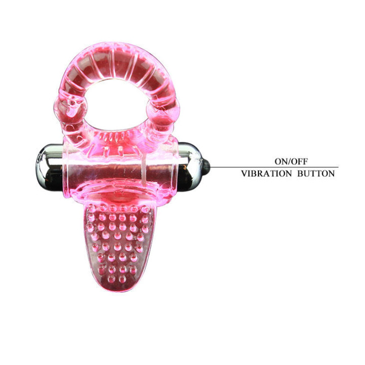 Baile - Anneau Pénis Vibrateur Rose Sweet Abs 10 Rythmes