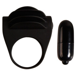 Pretty Love - Anello Vibratore Nero Chester
