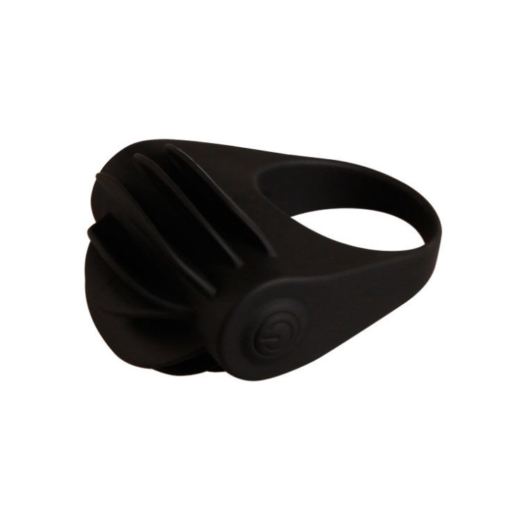 Pretty Love - Anel Vibrador Preto Chester Preto