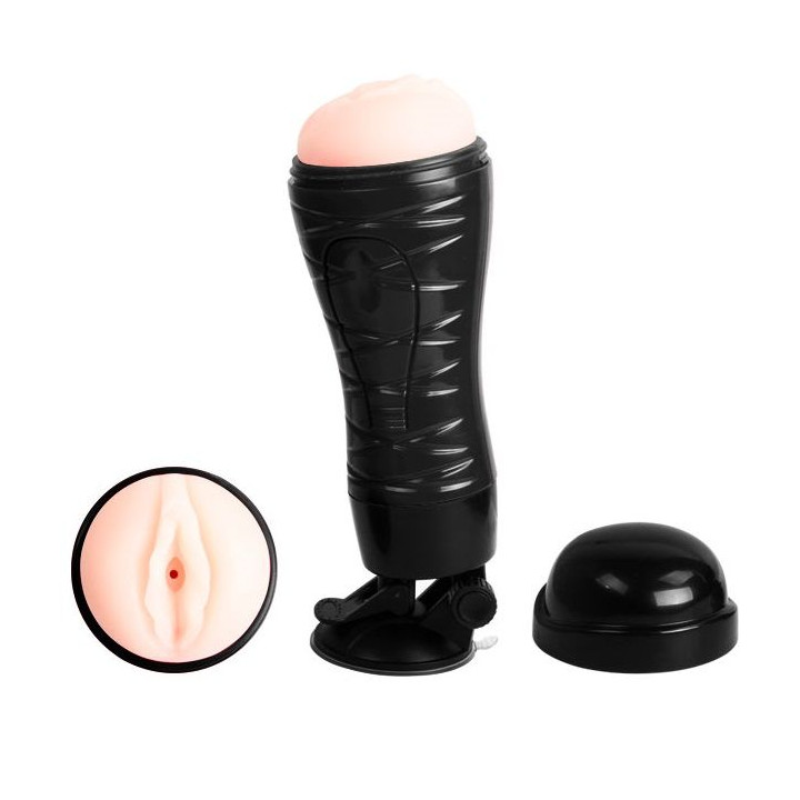 Crazy Bull - Vagina Flora Con Base Masturbatore