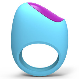 Lelo - Picobong Remoji Lifeguard Aplikacja z Pierscieniem Wibrujacym Lifeguard Blue