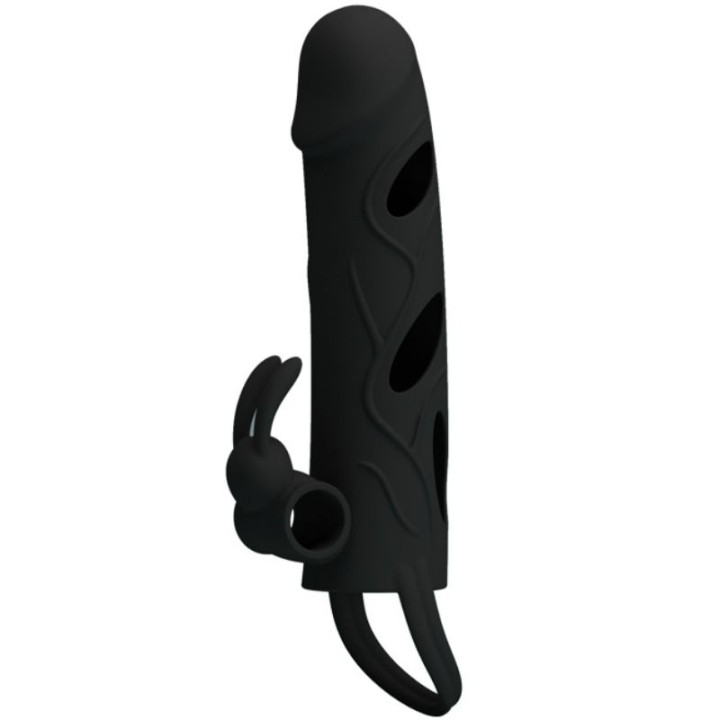 Pretty Love - Capa de Silicone Com Vibrao 14 cm 1.0