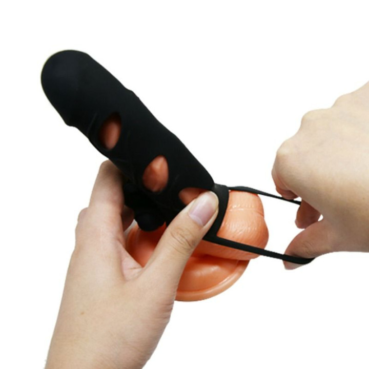 Pretty Love - Housse en Silicone Avec Vibration 14 cm 1.0