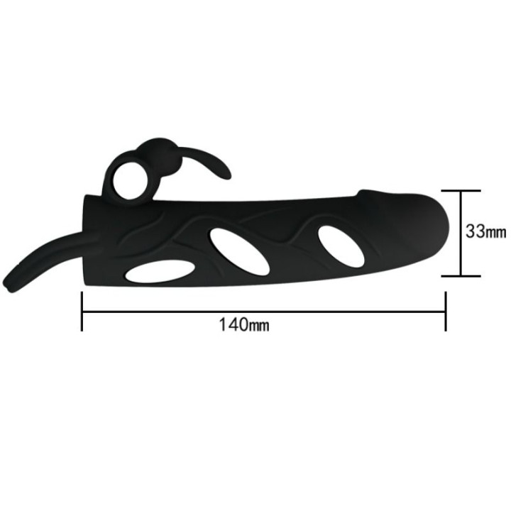 Pretty Love - Housse en Silicone Avec Vibration 14 cm 1.0