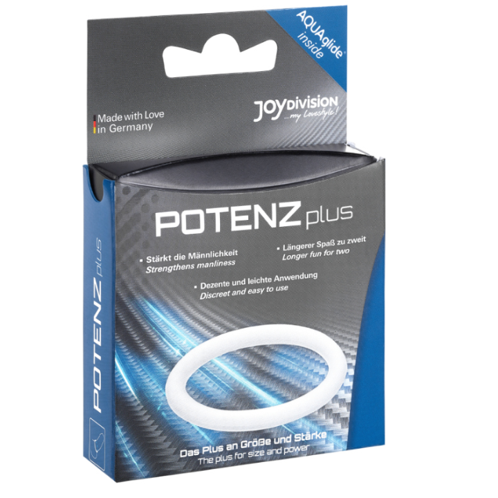 Joydivision Potenzduo - Plus Ring Weiss - m