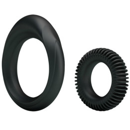 Baile - Kit 2 Anéis de Silicone Anel Masculino