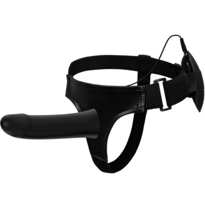 Pretty Love - Vito Strap on Com Dildo Oco e Vibrao 17.3 cm