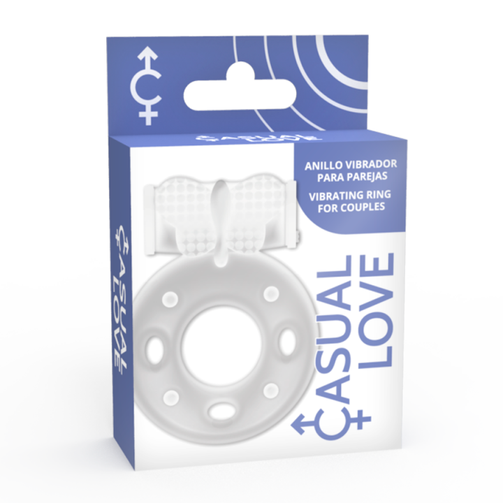 Casual Love - Anillo 34 Transparente