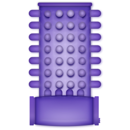 Casual Love - Copertura Per Pene Vibratore Lilla Anello