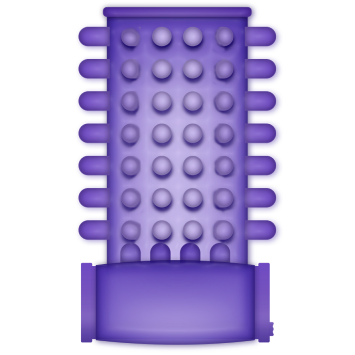 Casual Love - Copertura Per Pene Vibratore Lilla Anello