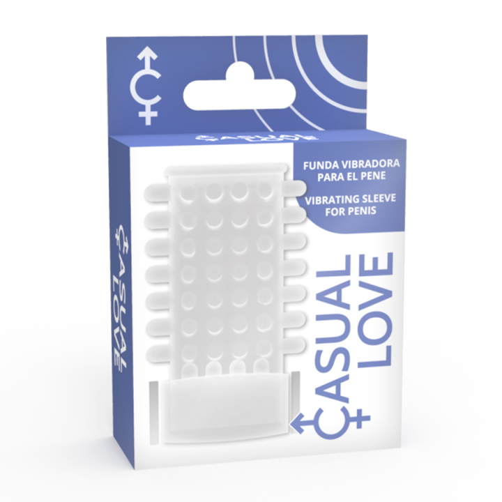 Casual Love - Tampa do Pênis do Vibrador Transparente Anel