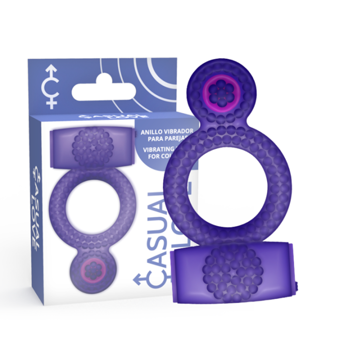 Casual Love - Bague Lilas Double Plaisir