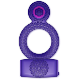 Casual Love - Ring Vibrating Double Pleasure Purple