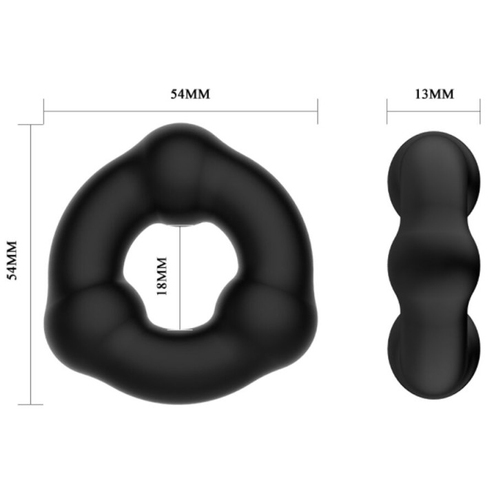 Crazy Bull - Super Soft Silicone Ring With Nodules