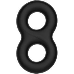 Crazy Bull - Bague en Silicone Double Infinity
