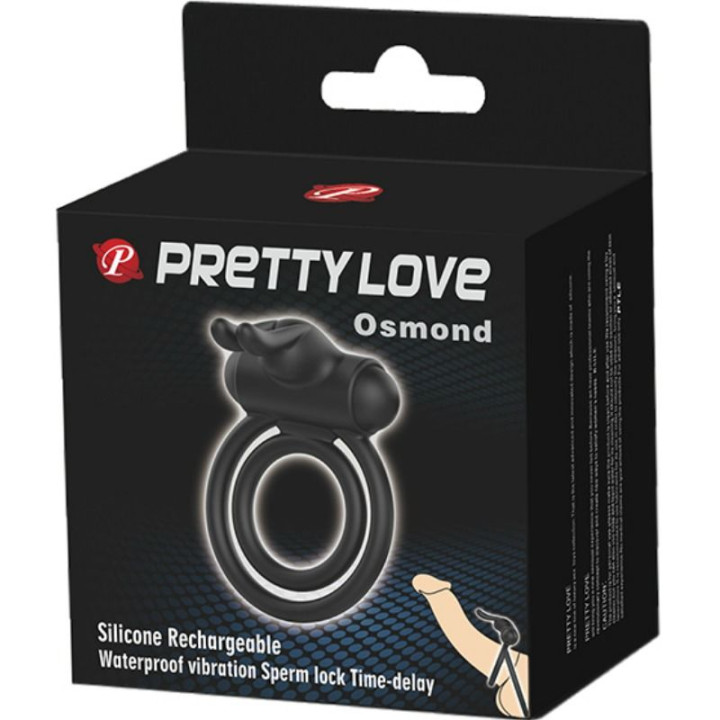 Pretty Love - Anello Vibratore in Silicone Osmond