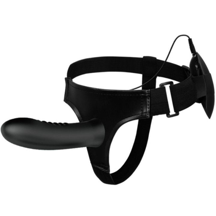 Pretty Love - Myron Strap on Com Vibrao e Dildo Oco