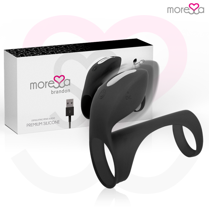 Moressa - Anneau Vibrateur Brandon Avec Couvercle