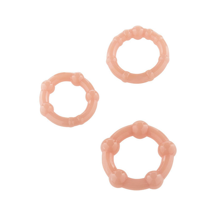 Seven Creations - Set of Three Skin Penis Rings