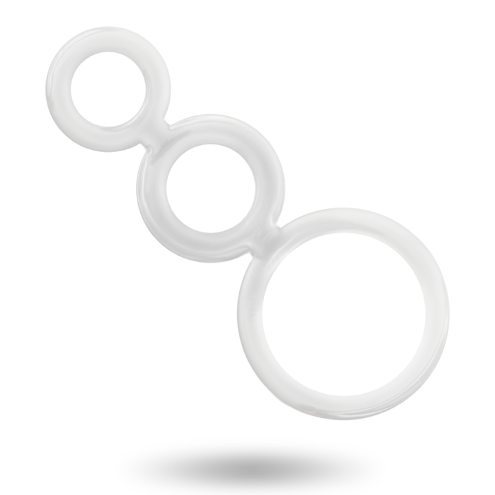 Addicted Toys - Set di Anelli Per Pene Trasparente