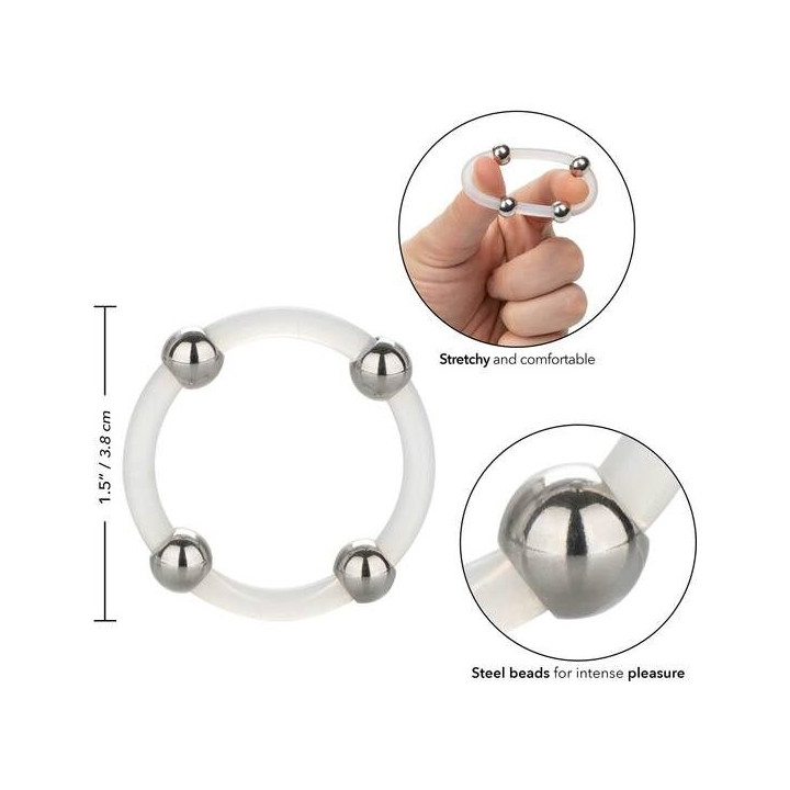 Calexotics - Steel Beaded Silicone Ring l