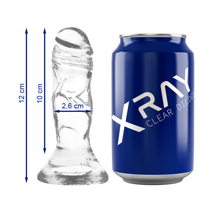X Ray - Cazzo Trasparente 12 cm -o- 2.6 cm