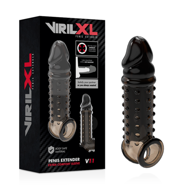 Virilxl - Przedluzanie Penisa i Pochwy V11 Czarne