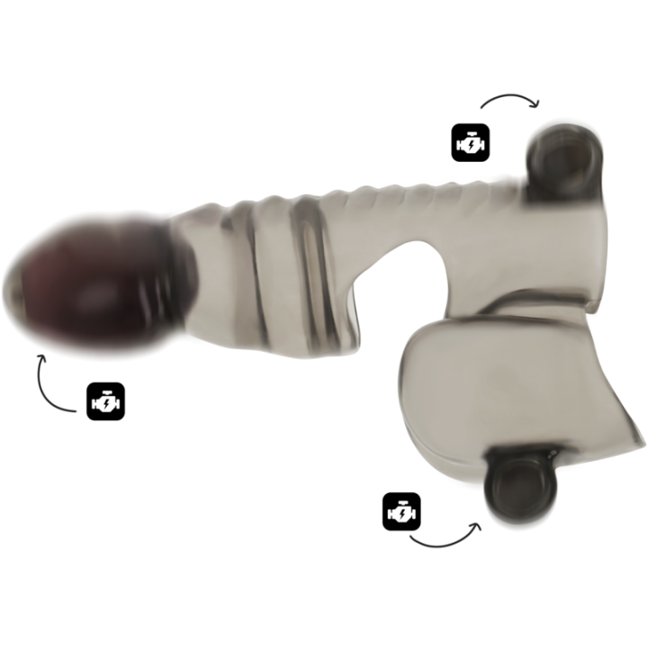 Ohmama - Penis- Und Hodenhülle Mit 3 Motoren