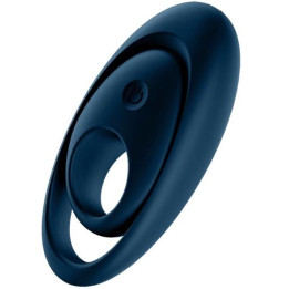 Satisfyer - Wspanialy Wibrator Duo Ring Niebieski