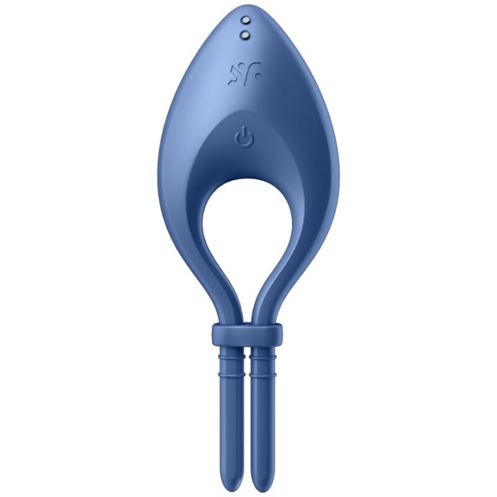 Satisfyer - Application Bullseye Ring Vibrator Bleu