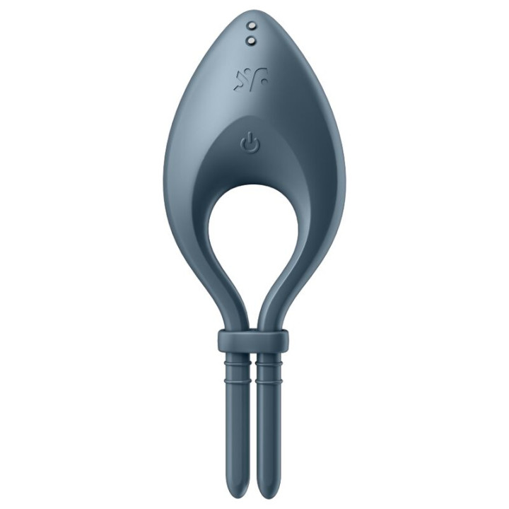 Satisfyer - Aplikacja Wibrator Bullseye Ring Szary