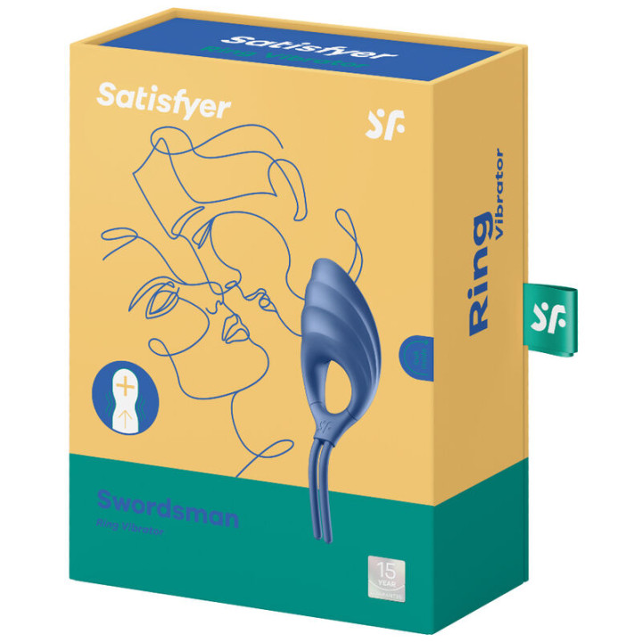 Satisfyer - Swordsman Ringvibrator Blau