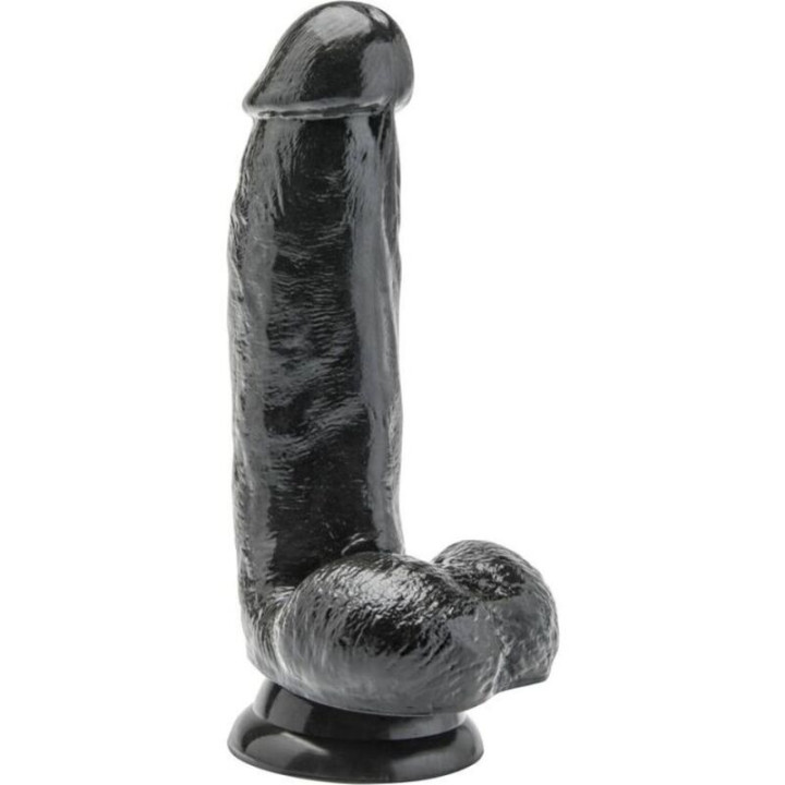 Get Real - Dildo 12 cm z Kulkami Czarne