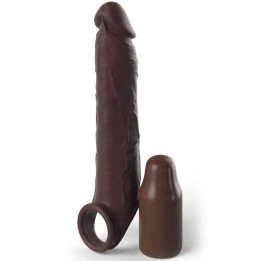 Fantasy x- Tensions - Pipedreams Extension w Strap 17,78 cm Brown