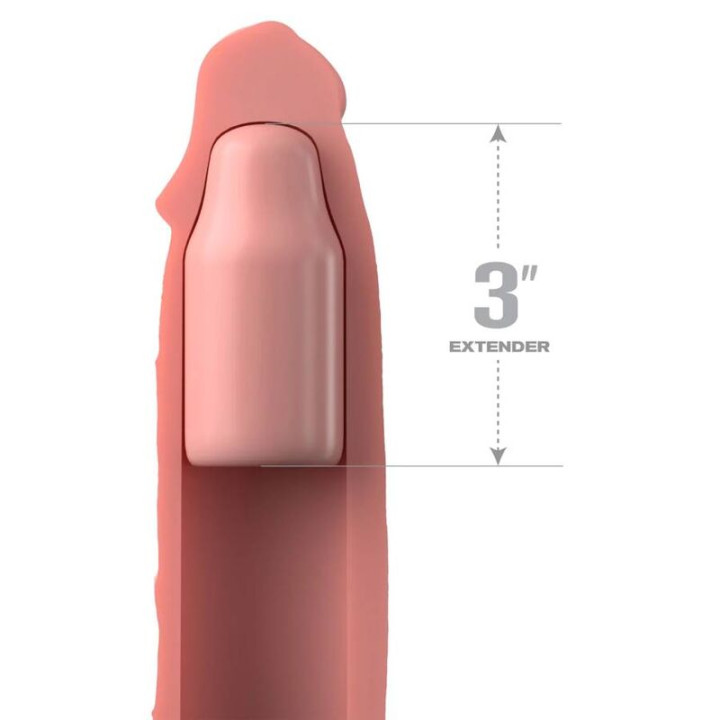Fantasy x- Tensions - Pipedreams Manicotto 22,86 cm + 7,62 cm Pelle di Spina