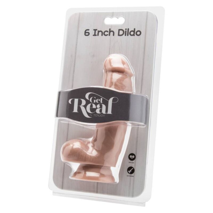 Get Real - Dildo 12 cm ze Skora Kulek