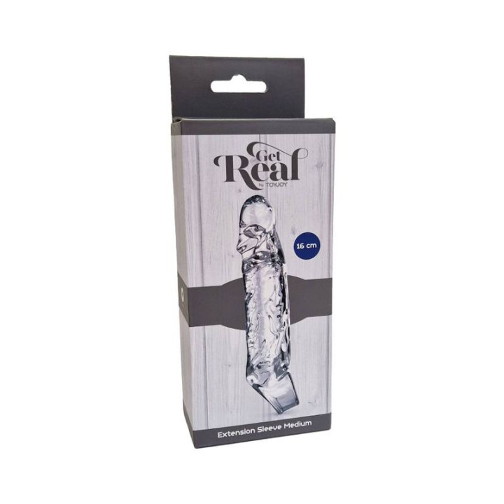 Get Real - Manchon Dextension Moyen Transparent