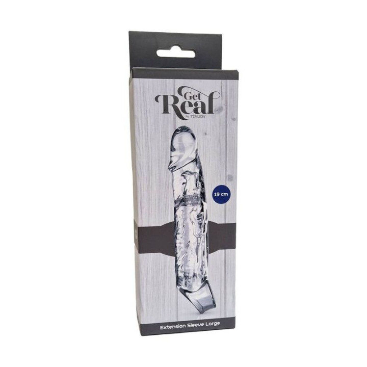 Get Real - Extensión Largo 19 cm Transparente