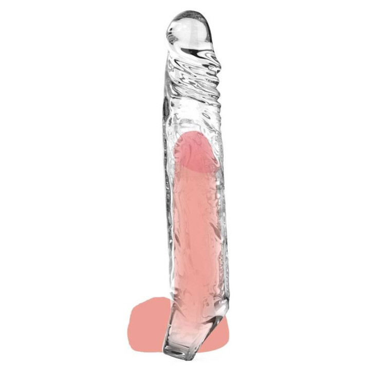 Get Real - Manga de Extenso Xlarge Transparente