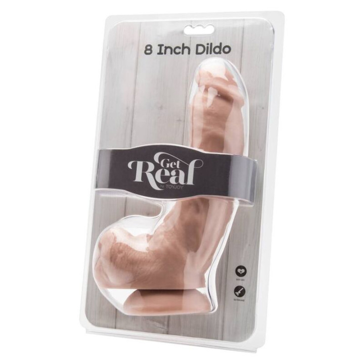 Get Real - Dildo 20,5 cm Mit Holenhaut