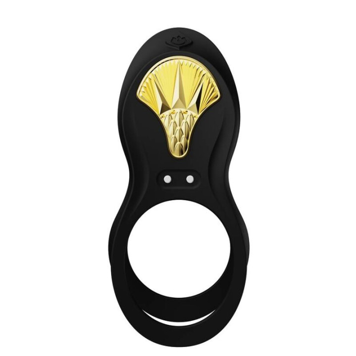 Zalo - Anel Vibrante Para Casais Bayek Preto