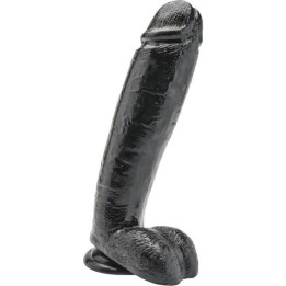 Get Real - Dildo 25,5 cm z Kulkami Czarne