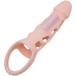 Pretty Love - Capa Extensor de Pênis Harrison Com Vibrao e Ala 13.5 cm