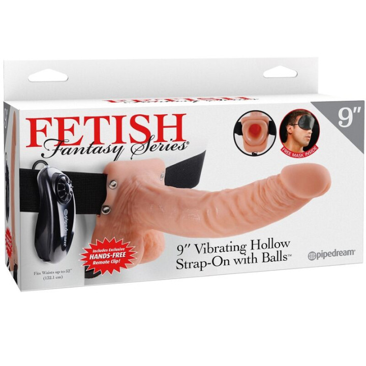 Fetish Fantasy Series - Imbragatura Regolabile Telecomando Pene Realistico Con Testicoli 23 cm