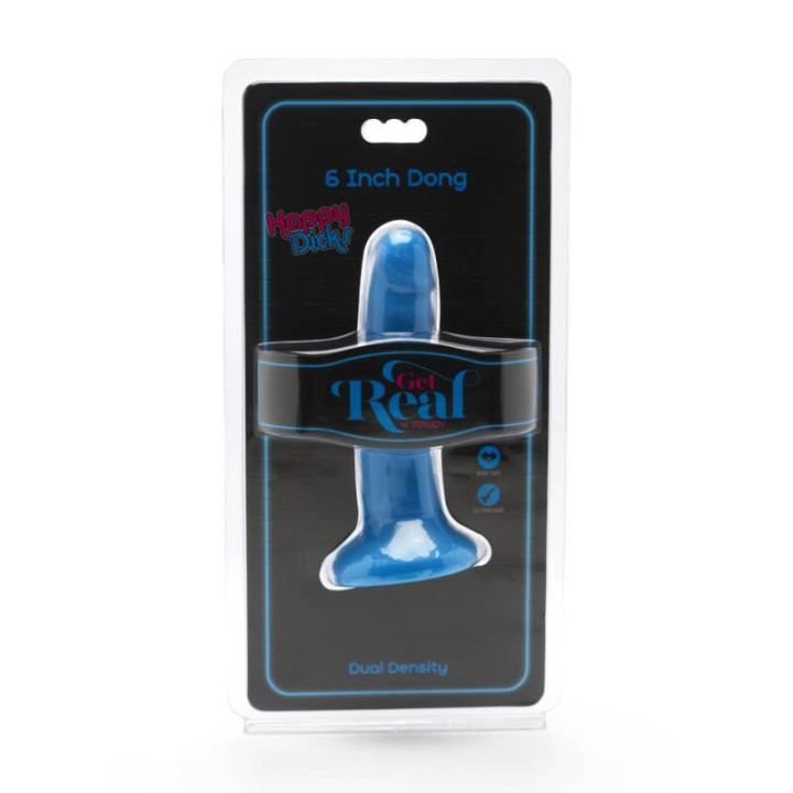 Get Real - Happy Dicks Dong 12 cm Niebieski